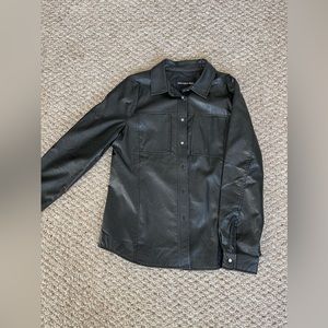 Women’s small leather jacket. Worn once.